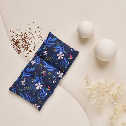 Bouillotte sèche - Graines de lin bio - Colibri Marine