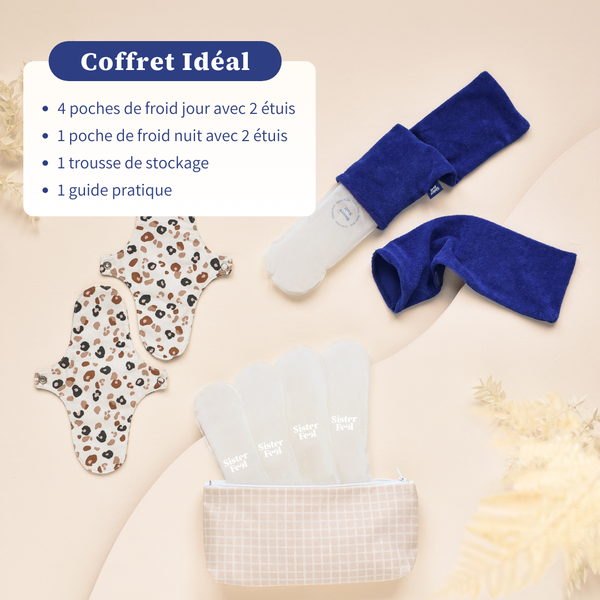 Coffret Idéal - Leopard - cryothérapie périnéale