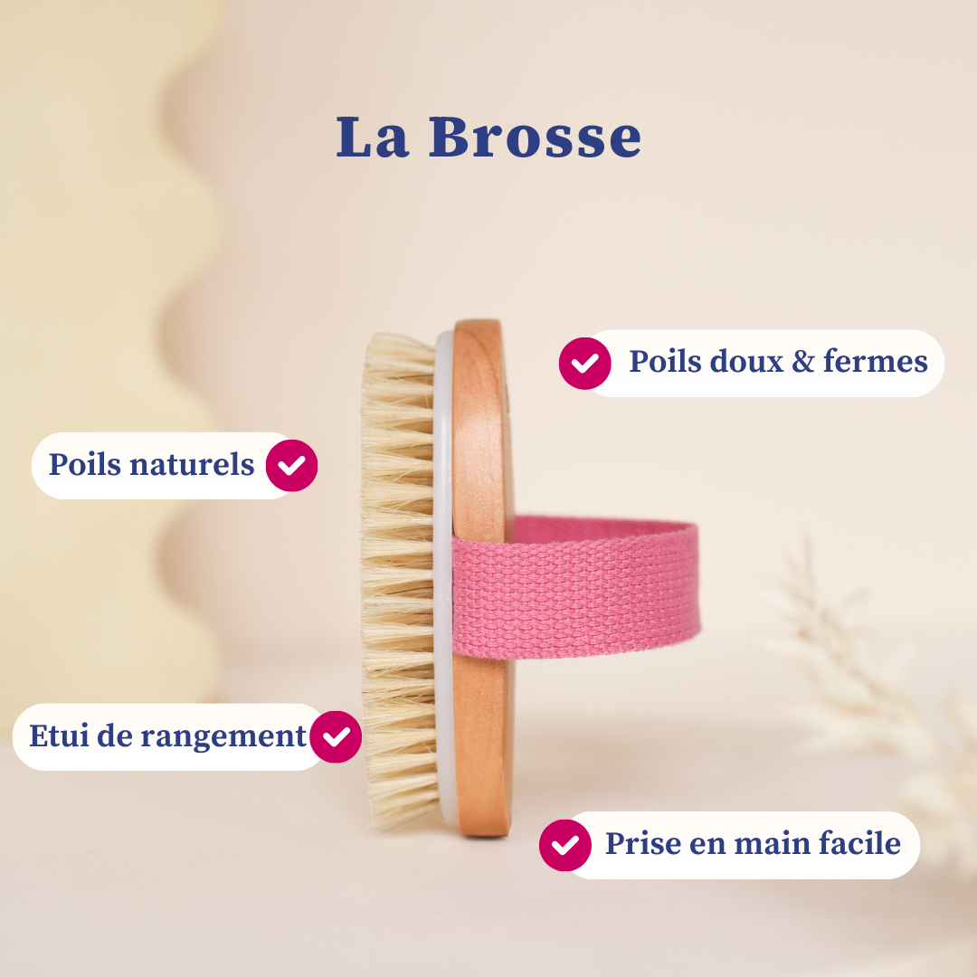 Brosse pour le corps - brossage à sec
