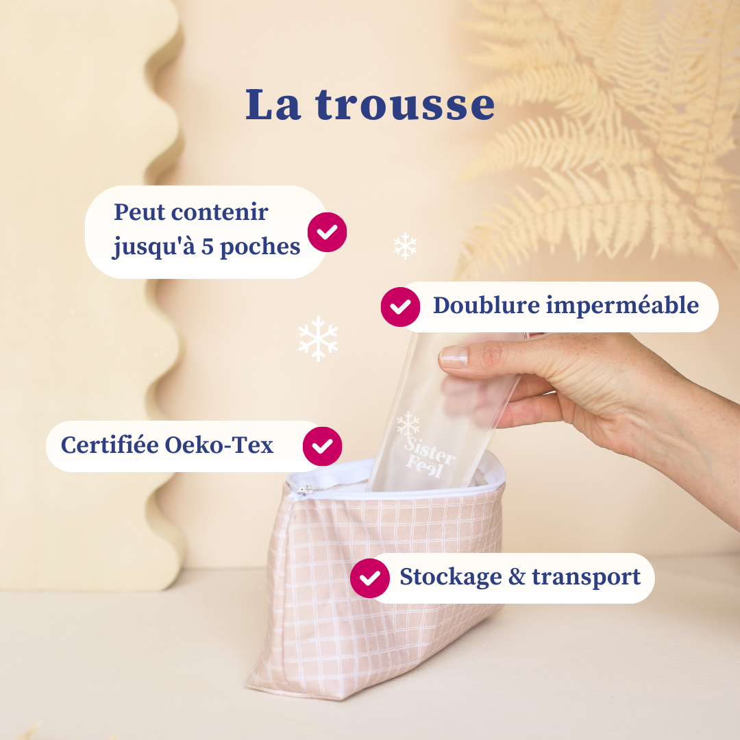 Coffret Idéal - Leopard - cryothérapie périnéale
