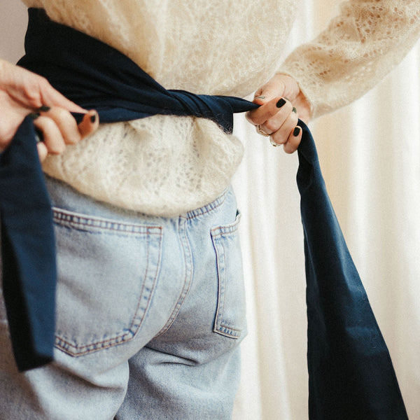 Ceinture Porte Bouillotte - Marine