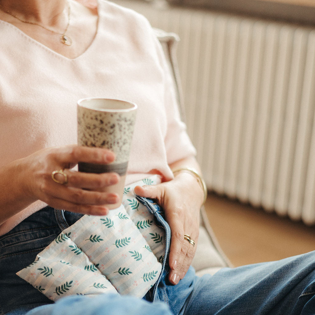 Bouillotte sèche - Graines de lin bio - Colibri Marine