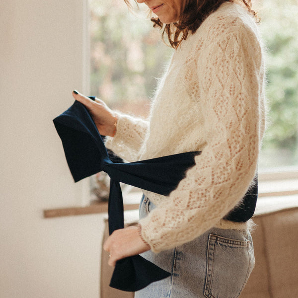 Ceinture Porte Bouillotte - Marine