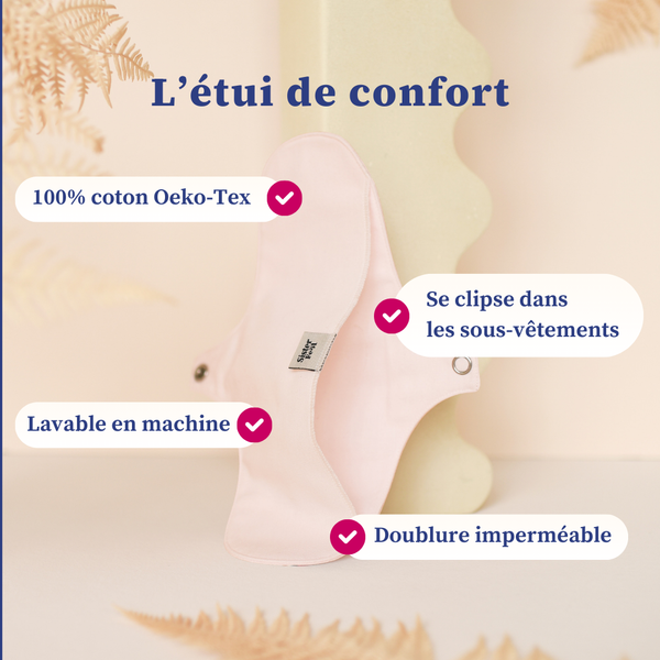 L'étui en tissu - Pink